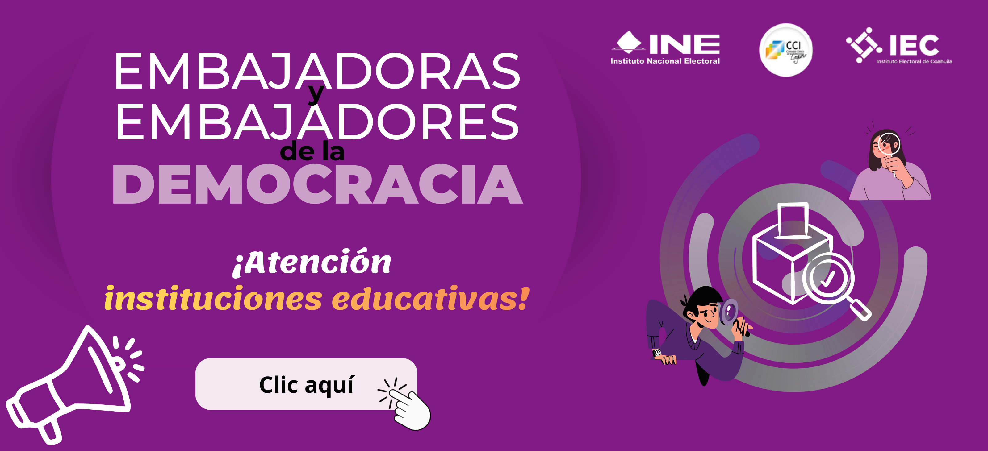 Banner Candidaturas Independientes.