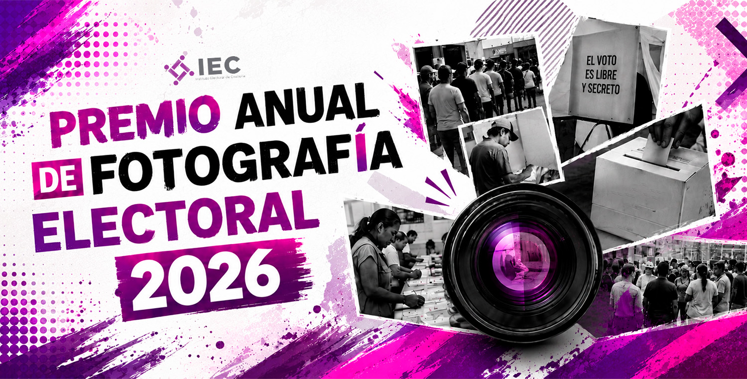 Imagen principal del Premio Anual de Fotografía Electoral.