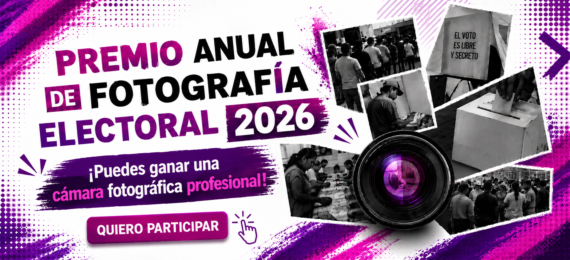 Banner Premio Anual de Fotografía.