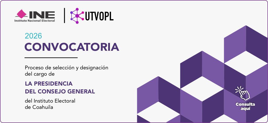 Banner Convocatoria: Proceso de seleccion y designacion del cargo de La Presidencia del Consejo General del IEC.