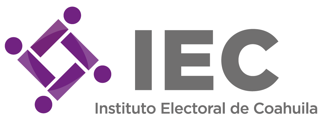 Logo del IEC en color.